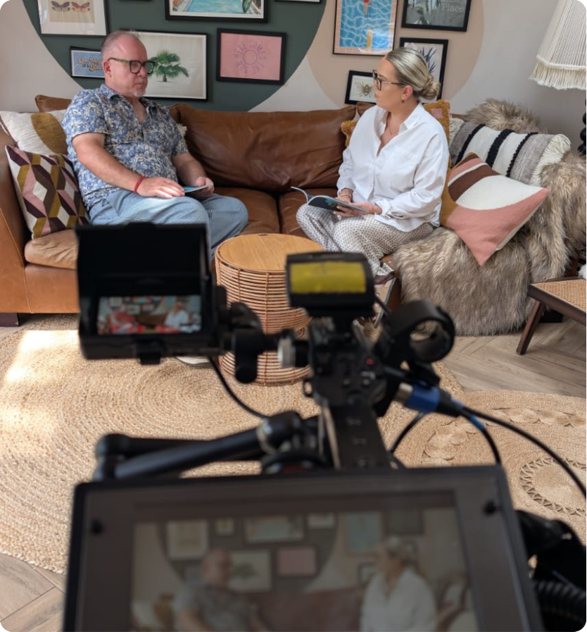 Behind-the-scenes of the Into the Unknown launch film shoot